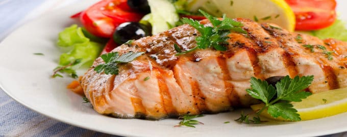 рыба на гриль