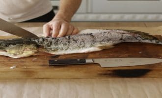 разделка белой рыбы