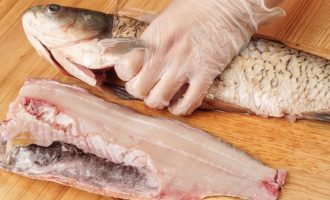 как разделать карпа