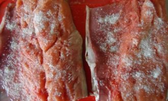 голец с солью