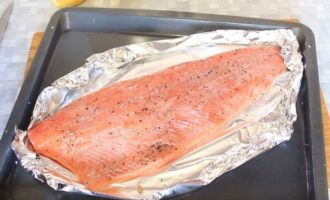 голец подготовленный для запекания