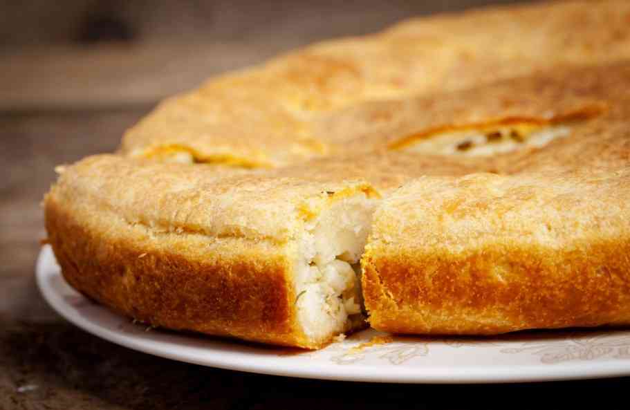 нарезка пирога