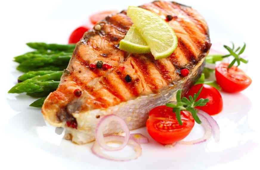 стейк лосося