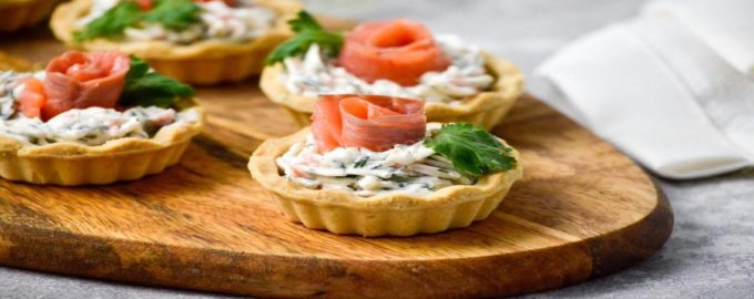 как подать тарталетки на стол