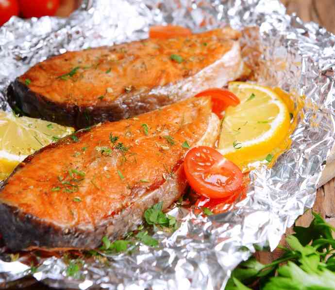 рыба с лимоном