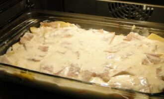 рыба в сметанном соусе