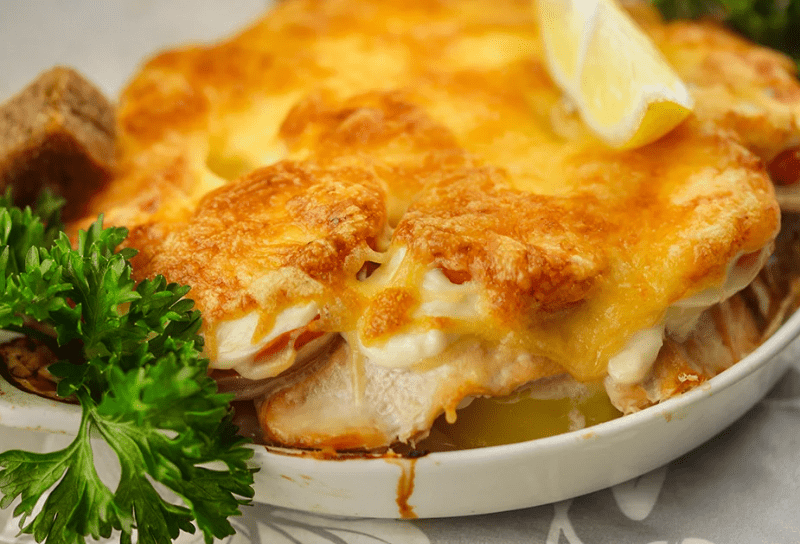 рыба в кляре с сыром 