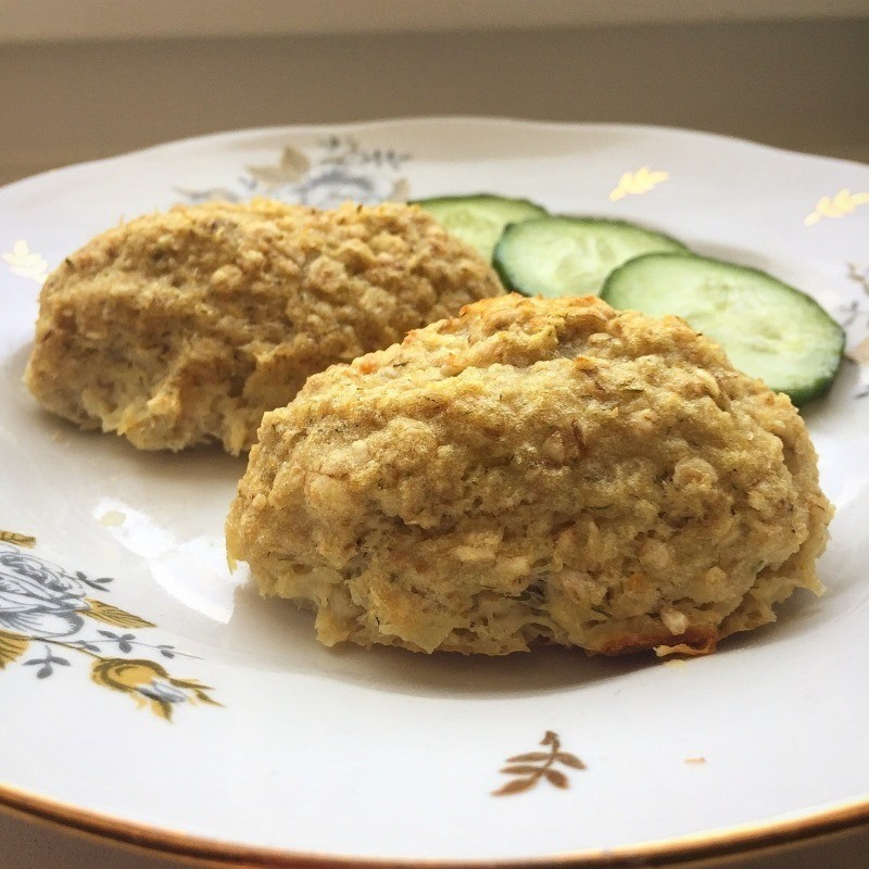 рыбные котлеты с сырной начинкой 