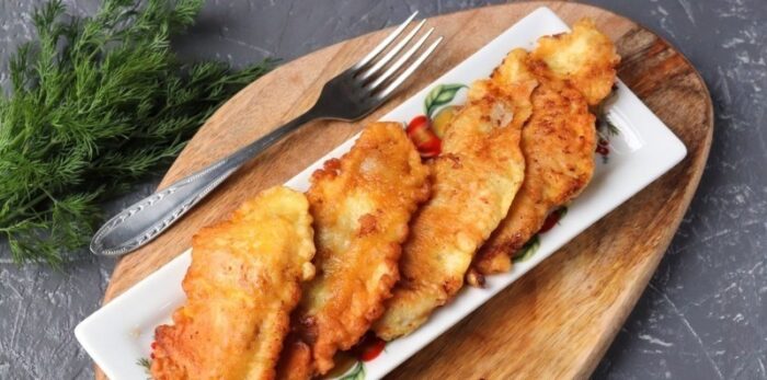 филе пангасиуса в кляре 