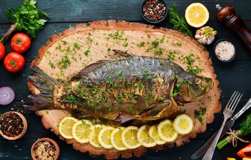 сазан с лимоном