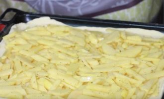 картошка для заливного пирога