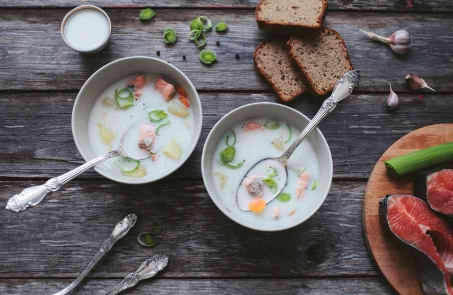 уха с молоком