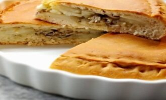 вкусный рыбный пирог