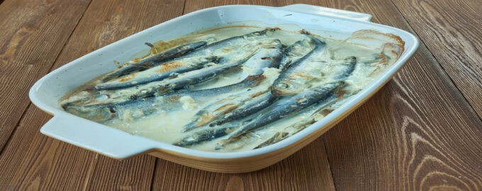 рыба в молоке