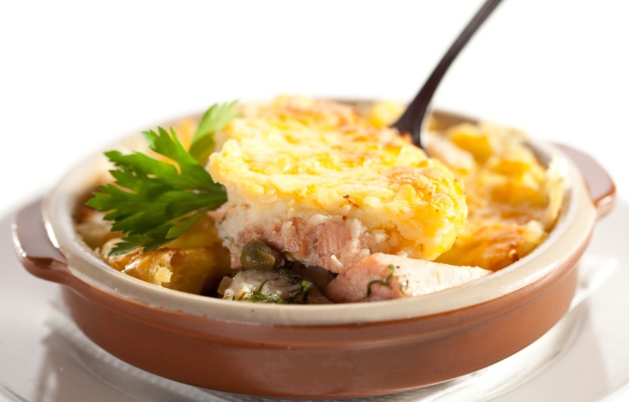 пирог в горшочке