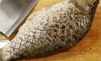 заготовка сазана для приготовления