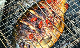 сазан на мангале