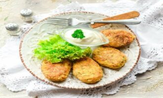 рыбные зразы со сметаной