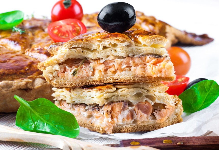 рыбный пирог