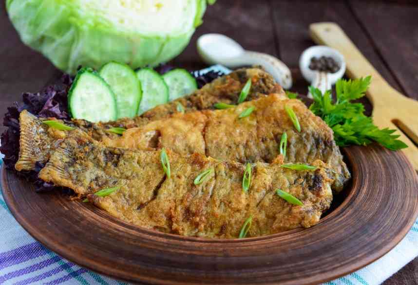 рыба в панировке