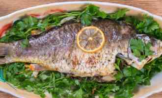 запекание карпа