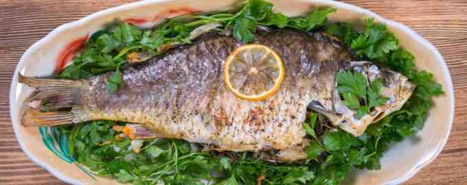 запекание карпа