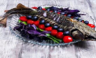 запекание стерляди