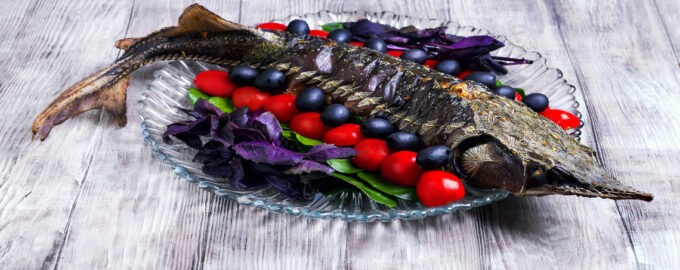 запекание стерляди