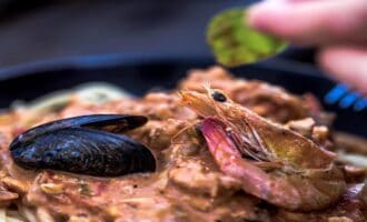 различные морепродукты