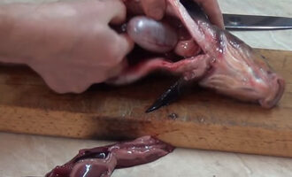 как разделать рыбу линь