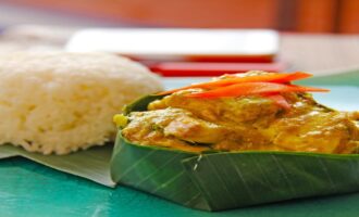 необычная подача блюда из рыбы