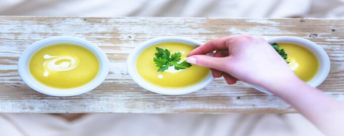 придать яркости помогает зелень