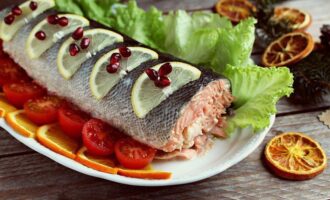 вариант подачи праздничного блюда