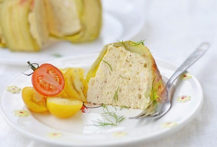 рыбное суфле с томатами 