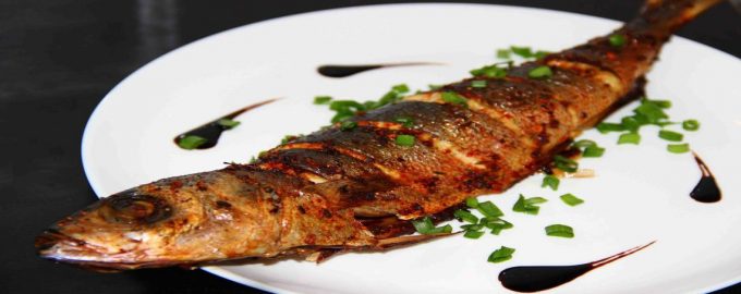 запеченая красноглазка очень сочная