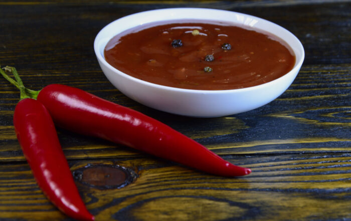 красный острый соус для рыбы 