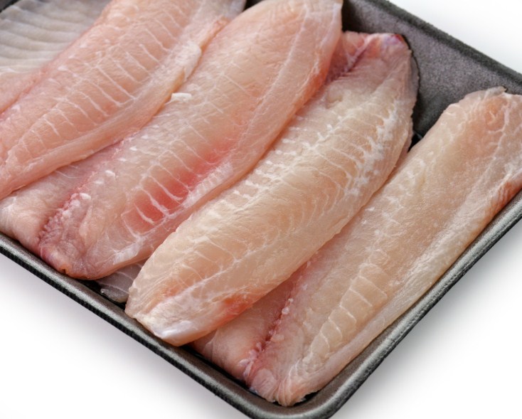 свежее рыбное филе
