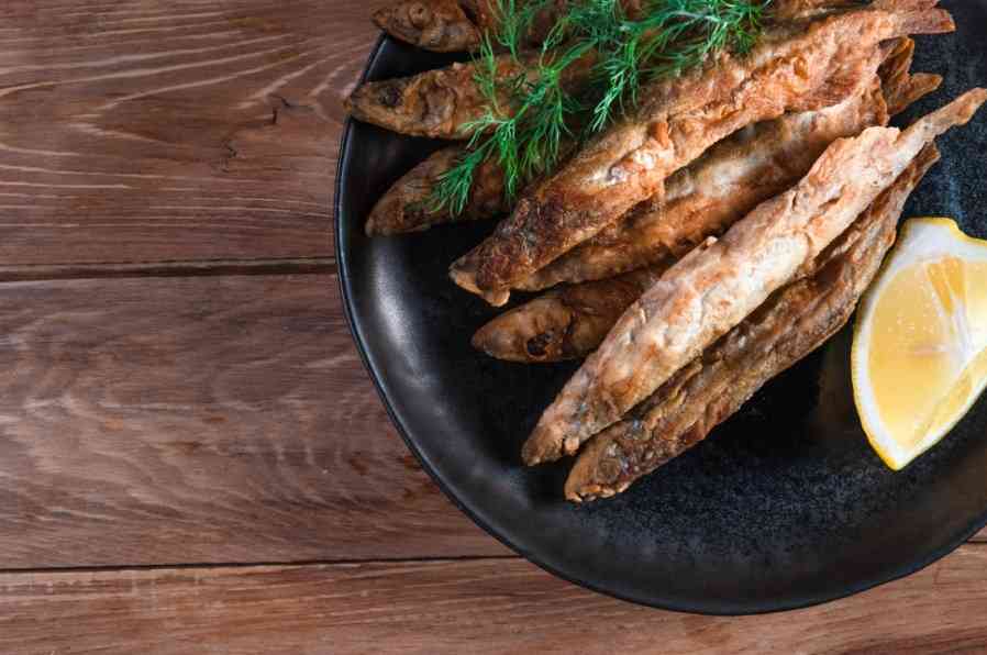 вьюн жареный