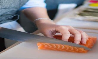 нарезка красной рыбы