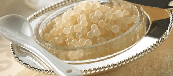 белая икра очень дорогая