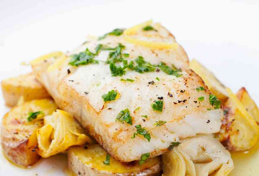 блюдо из рыбы