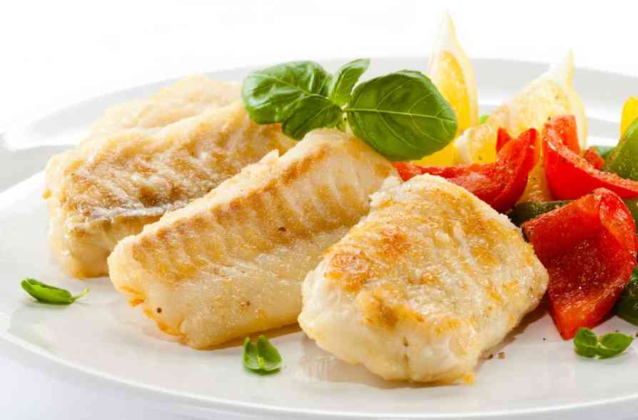 треска с овощами