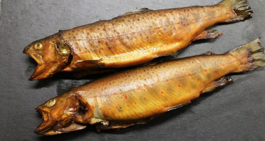 форель холодного копчения целая 