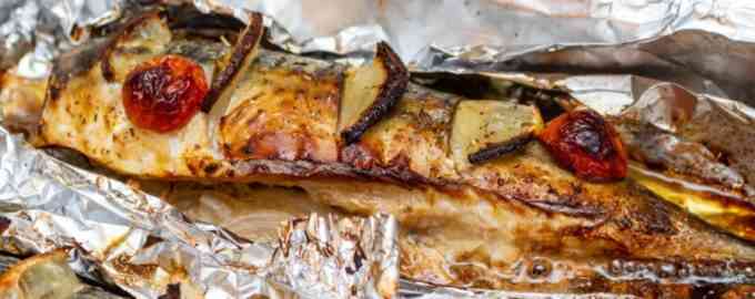 скумбрия на мангале