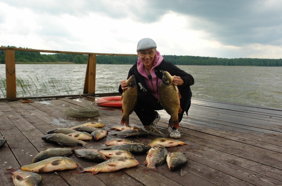 Елена Воробей и множество карпов