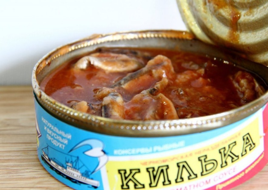 килька в томате 