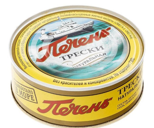 консервированная печень трески