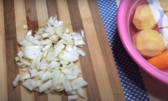 нарезанный лук