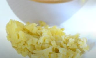 картофель на терке