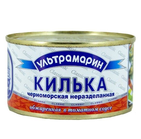 килька в томате от производителя аквамарин